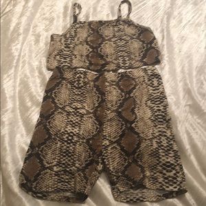 Snake Print Set